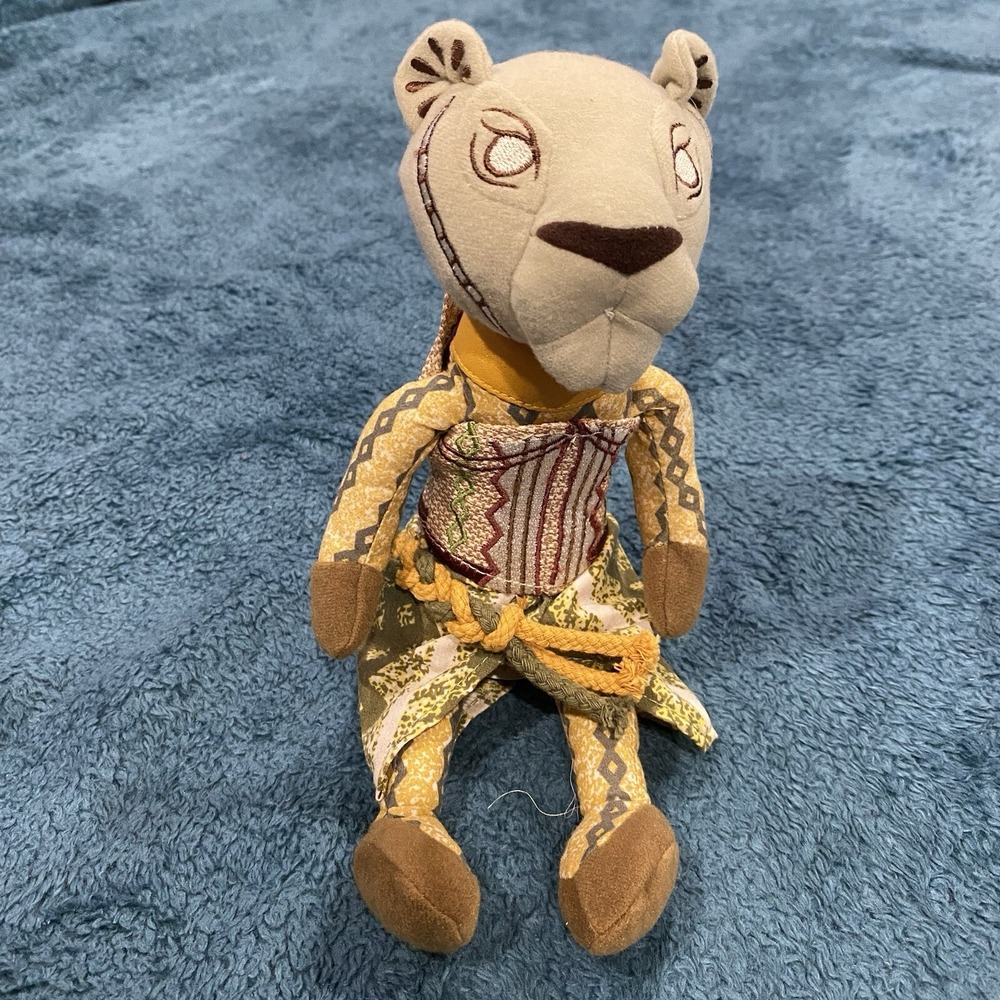 Disney's The Lion King Broadway Musical‎ Nala Plush Beanie 9"